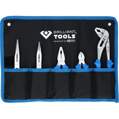 Brilliant Tools Zangen-Satz, 5-tlg Zangen-Set BT060005 Image
