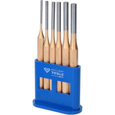 Brilliant Tools Splintentreiber / Durchtreiber-Satz, 6-tlg Splinttreiber BT085070 Image