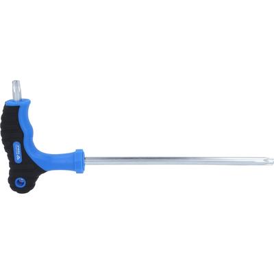 Brilliant Tools T-Griff-Torx® mit Stirnlochbohrung-Winkelstiftschlüssel T45 x 200 mm Winkelschraubendreher BT041018 Image