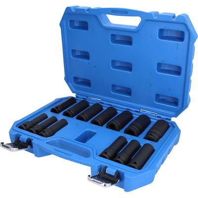 Brilliant Tools 1/2' Kraft-Stecknuss-Satz, Sechskant, 13-tlg, lang, 10 - 24 mm Kraft-Stecknuss-Satz BT022625 Image