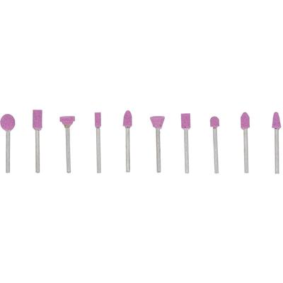Brilliant Tools Schleifstift-Satz für Stiftschleifer, 10-tlg Schleifstiftsatz BT160711 Image