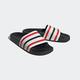 Badesandale ADIDAS ORIGINALS "ADILETTE" Gr. 48,5, bunt (cloud white, red, core black) Schuhe Badelatschen Pantolette Schlappen Bade-Schuhe