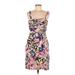 Banana Republic Casual Dress: White Floral Motif Dresses - Women's Size 8