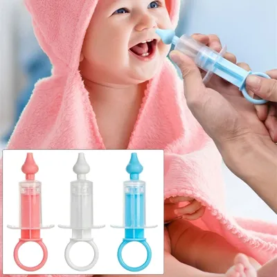 Rondelle nasale en Silicone pour enfants Gadget de nettoyage du nez aiguille Tube