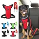 Nylon Breathable Mesh Dog Harness Vest Safety Pet Car Seat Belt Dog Leash Lead Adjustable Vehicle