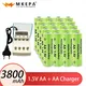 1.5V AA 3800mAh NI-MH Rechargeable Battery 1 5v recharge battery aa Torch Toys Clock MP3 Player