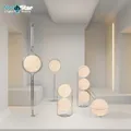 Modern Design LED Standing Floor Lamp For Living Room Hotel Bedroom Floor Lights Ball Bedside Floor