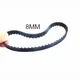 110XL031 Black Timing Belt 55 Teeth Rubber Kit For Sander Black Decker 429964 3