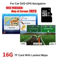 for WCE System Car GPS Navigation 16GB Micro SD Card Lastest Europe Map