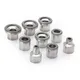 9 PCS Replacement Diamond Microdermabrasion Dermabrasion Tips Stainless Steel Filter Set With Cotton