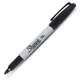 1 Pcs Sharpie Fine Point Round Toe Black Ink Permanent Marker for Paper Plastic Metal Glass for