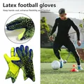 Fußball torhüter handschuhe Latex fußball Torwart handschuhe für Erwachsene Kinder rutsch feste