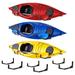 RaxGo Kayak Storage Hooks, Heavy Duty Wall Mounted Kayak Storage Rack