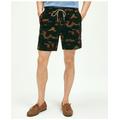 Brooks Brothers Men's Stretch Cotton Camouflage Drawstring Friday 8-Wale Corduroy Shorts Pants | Size XL