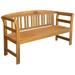 Htovila Patio Bench 61.8 Solid Acacia Wood