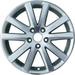 KAI 17 X 7.5 Reconditioned OEM Aluminum Alloy Wheel Machined With Silver Fits 2006-2010 Volkswagen Passat