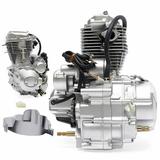 ZhdnBhnos 200cc 250cc 4-Stroke ATV Dirt Bike Vertical Engine Motor CDI Single Cylinder Air Cooled w/ 5-Speed Manual Transmission