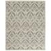 Feizy Beall Traditional Oriental Ivory/Gray/Blue 3 6 x 5 6 Accent Rug Easy Care Water Resistant Fade Resistant Casual Floral & Botanical Design Carpet for Living Dining Bed Room