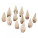 12pcs Mini Christmas Tree Sisal Silk Glitter Tree Christmas Decorations Family Table Decorations