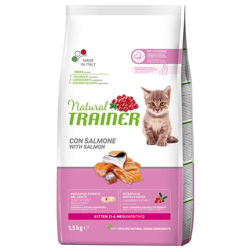 1,5kg Natural Trainer Kitten Lachs Katzenfutter trocken