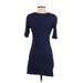 Philosophy Republic Clothing Casual Dress - Mini: Blue Dresses - Women's Size Small