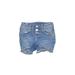 Old Navy Denim Shorts: Blue Print Bottoms - Size 5Toddler - Medium Wash
