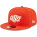 Men's New Era Orange Oklahoma State Cowboys Evergreen 59FIFTY Fitted Hat