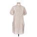 Paul & Joe Casual Dress - Shirtdress: Tan Dresses - Women's Size 38