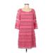 Rabbit Rabbit Rabbit Designs Casual Dress: Pink Dresses - Women's Size 8