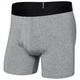 Saxx - Droptemp Cooling Cotton Boxer Brief Fly - Synthetic base layer size XXL, grey