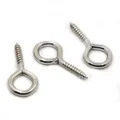 Nickel Eye Screw Bolt Hook Eye DIY Rope Accessories Wood Screws Jewellery Accessories 0# 1# 2# 3# 4#