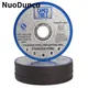 115mm Cut Off Wheels 4.5 "Metal Cutting Disc Angle Grinder Stainless Steel Double Mesh Flap Sanding