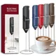 Electric Milk Foamer Coffee Maker Hand Mixer Cappuccino Ground Foam Blender Egg Beater Type