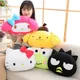 38cm Sanrio Hello Kitty Pom Pom Purin Keroppi Badtz-maru Cartoon KT Cat Warm Hand Plush Pillow Doll