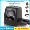 Portable Negative Film Scanner 35mm 135mm Slide Converter 2.4" LCD Screen Photo Digital Image Viewer