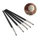 RKSTN 5Pcs Polymer Tools Carving Brush Pottery Tools Sculpture Nail Art Tools Pottery Ceramics Tool Color Shapers Office Supplies Lightning Deals of Today - Back to School Supplies on Clearance