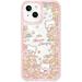 Pink Flower Case for iPhone 14 Kawaii Bear Design Cute Floral Girly Case for iPhone 14 with Camera Protection Clear Women Case for iPhone 14 Soft TPU Protective Case (Pink)