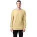 ComfortWash by Hanes GDH200 Men's Garment-Dyed Long-Sleeve T-Shirt in Summer Squash Yellow size 3XL | Cotton