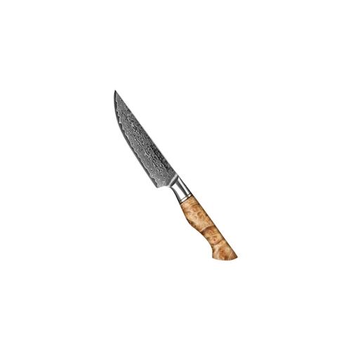 Devil’s Hole® Bergahorn Damastmesser Steakmesser 5,0 Zoll Griff handgefertigt