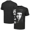 Men's Black 50th Anniversary of Hip Hop Ice-T Washed Graphic T-Shirt