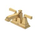 American Standard Town Square S Widespread Bathroom Faucet w/ Drain Assembly in Yellow | 2.31 H x 8 W x 5.19 D in | Wayfair 7455801.GN0