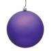 The Holiday Aisle® Holiday Décor Ball Ornament Plastic in Indigo | 2.4 H x 2.4 W x 2.4 D in | Wayfair B126E15C650045E0AC33E7E01B918115
