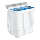 SUNCROWN 6.2 Cubic Feet cu. ft. Portable Washer & Dryer Combo w/ Child Safety Lock | 28 H x 24.8 W x 15.4 D in | Wayfair Washer-4.5-Blue