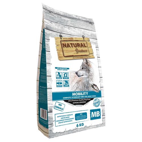 6kg Natural Greatness Diet Vet Mobility Hundefutter trocken