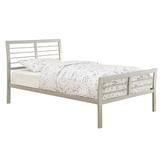 Wildon Home® Fayla Queen Standard Bed Metal in Gray | Full | Wayfair F5DAD835BFDE4CAB85E16E73824C719C
