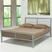 Wildon Home® Fayla Queen Standard Bed Metal in Gray | Full | Wayfair F5DAD835BFDE4CAB85E16E73824C719C