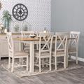 Rutland Painted Oak 1.2m Extending Dining Table