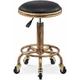 Memkey - Tabouret Bar Vintage, Tabouret roulettes, 360° Tabouret Bar Pivotant, Tabouret Bar