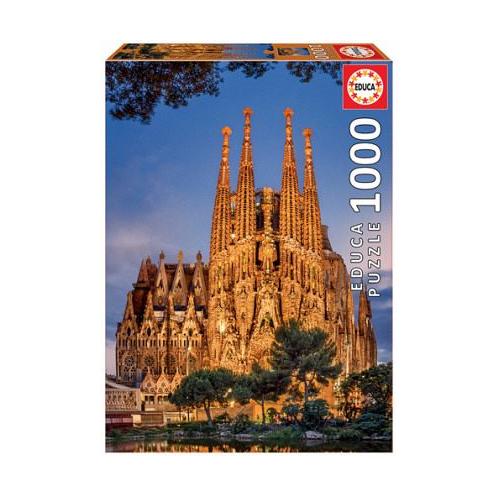 Carletto 9217097 - Educa, Sagrada Familia, Barcelona, Puzzle, 1000 Teile - Carletto Deutschland / Educa Puzzle