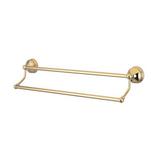 Elements of Design Vintage St. Louis Double 24" Wall Mounted Towel Bar Metal in Yellow | 2.75 H x 5.5 D in | Wayfair EBA1163PB